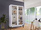 VITRINA BE DESIGN 2 PUERTAS BLANCO JAMAICA 0808.0002 - Miniatura 5