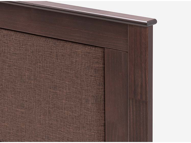 JUEGO DE DORMITORIO ROSEN CAMA EUROPEA INDIE BN 2 PLAZAS AZUL + SET RACHEL 5