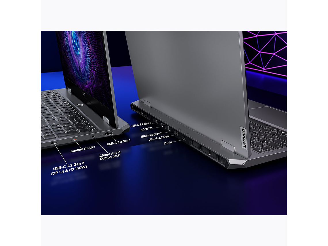 NOTEBOOK LENOVO LOQ 15IRX9 INTEL CORE I7 24GB RAM 512GB SSD NVIDIA GEFORCE RTX 3050 15.6” 7