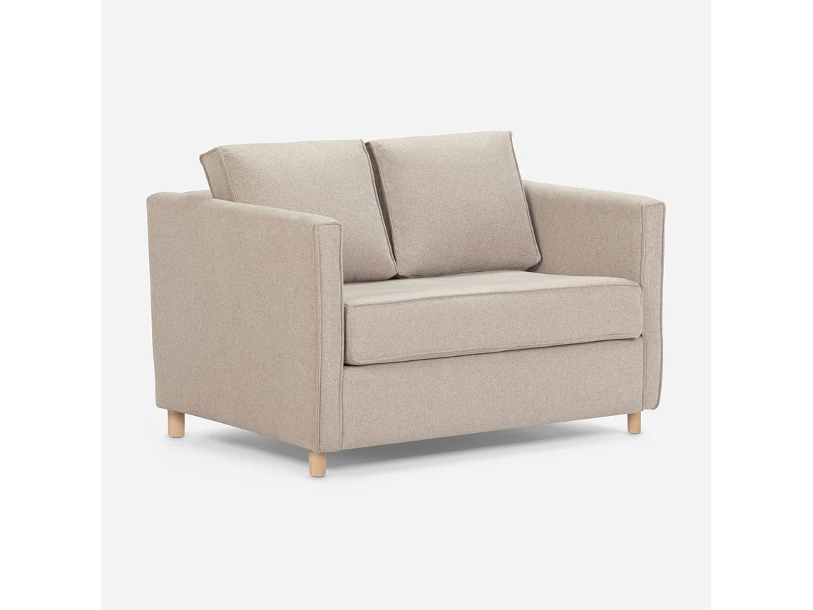 SOFA CAMA ROSEN LIDO 1.5 CUERPOS LATTE 5