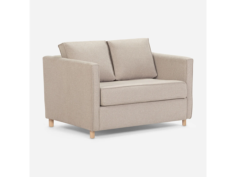 SOFA CAMA ROSEN LIDO 1.5 CUERPOS LATTE 5