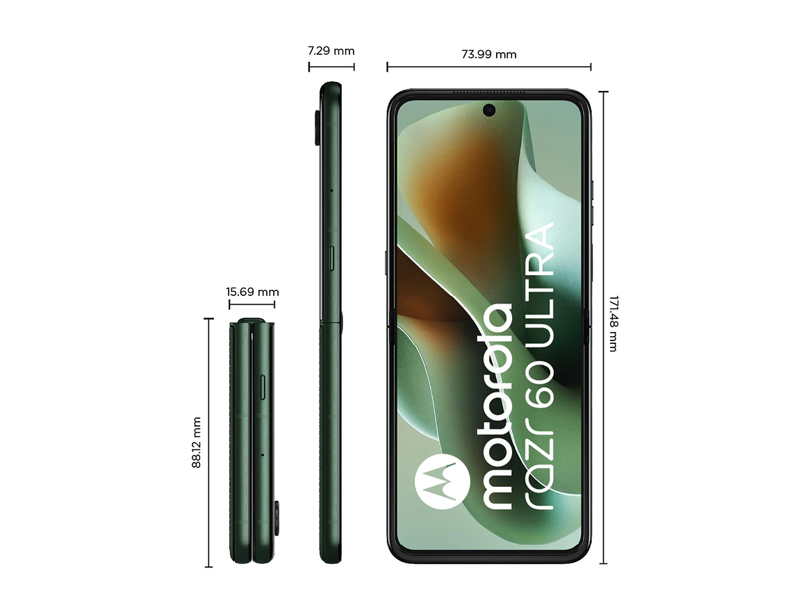 MOTOROLA RAZR 60 ULTRA VERDE 16GB+1T 7