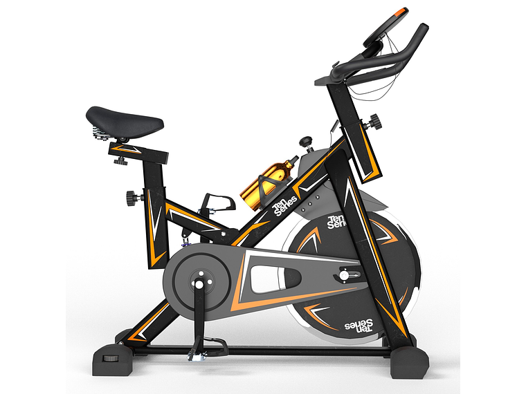 BICICLETA DE SPINNING TEN SERIES X4000 VOLANTE 120KG 3