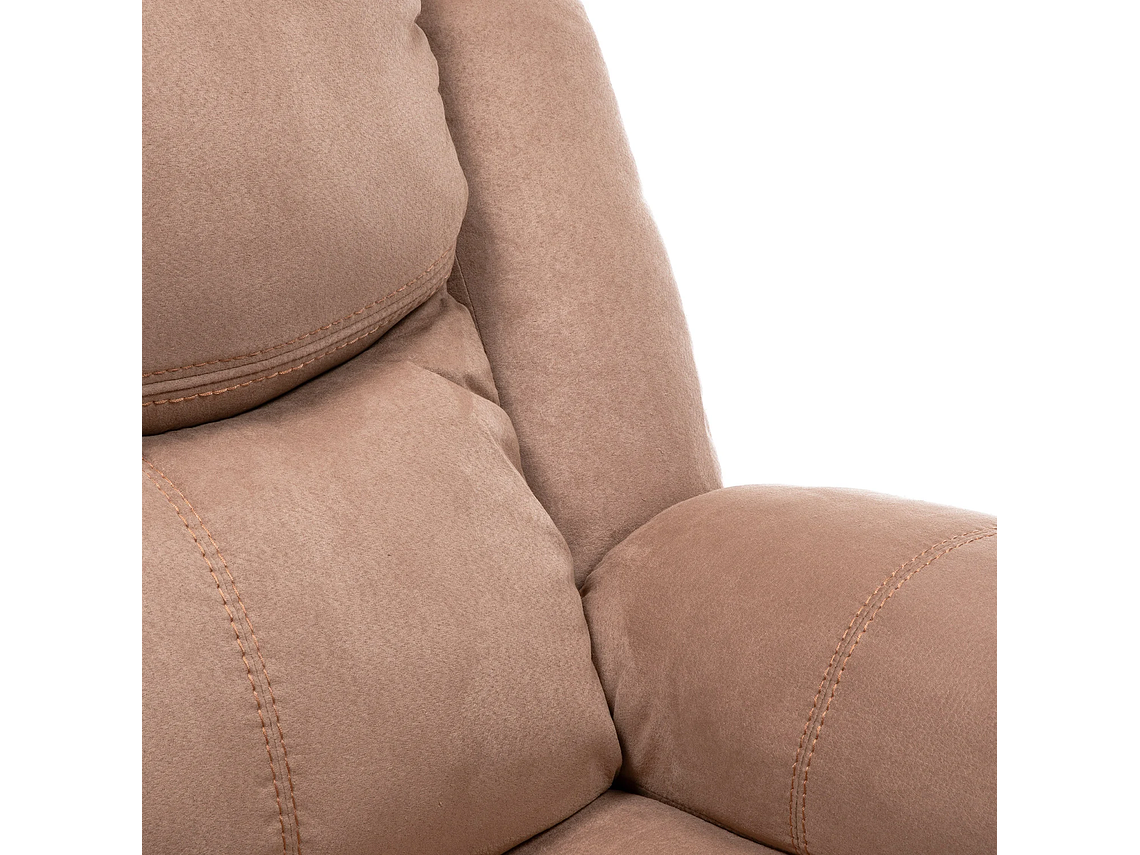 BERGER VYS SPA LUXORECLINE 1 CUERPO ACERO ARENA ELECTRICO + CARGA USB CELULAR MOCHA 10