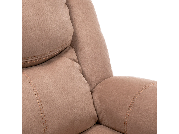 BERGER VYS SPA LUXORECLINE 1 CUERPO ACERO ARENA ELECTRICO + CARGA USB CELULAR MOCHA 10