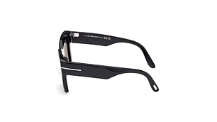 LENTES DE SOL LUNA NEGRO BRILLANTE POLARIZADOS TOM FORD