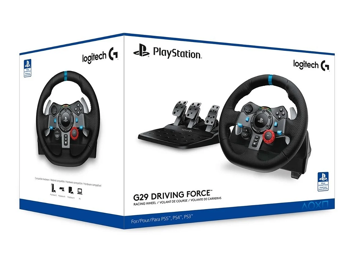 941-000111 VOLANTE LOGITECH FORCE RACING G29 PS3 PS4 1