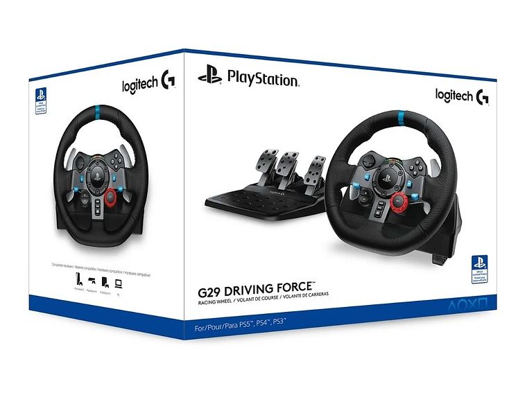 941-000111 VOLANTE LOGITECH FORCE RACING G29 PS3 PS4 1