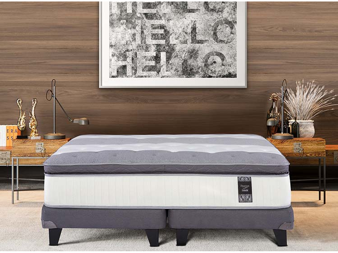 CAMA EUROPEA FLEX TITANIUM NEW BOX SÚPER KING 5