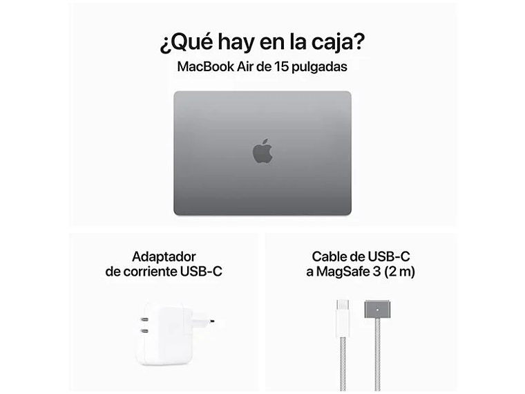 MACBOOK AIR M3 (CPU 8NUC Y GPU 10NUC) 16GB RAM 256GB SSD 15.3