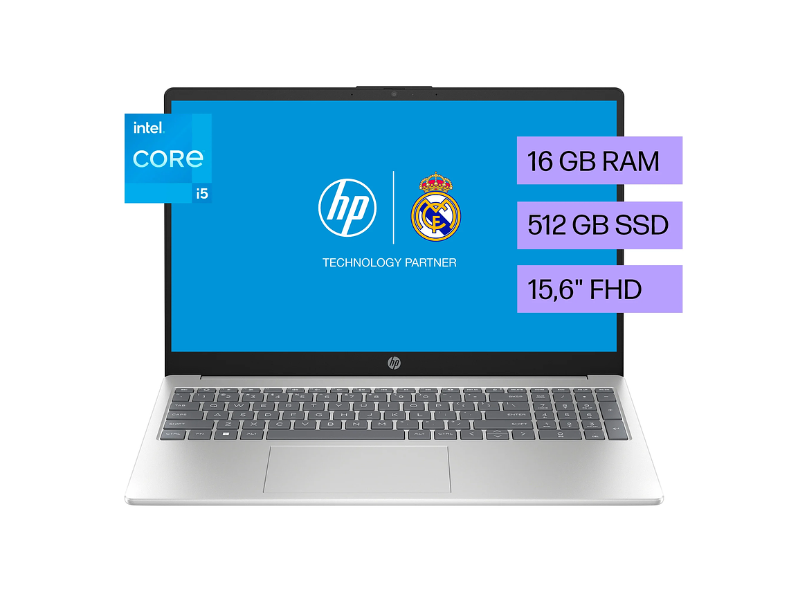 NOTEBOOK HP 15-FD0259LA I5 16GB 512GB W11H 9