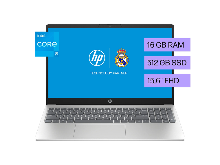 NOTEBOOK HP 15-FD0259LA I5 16GB 512GB W11H 9