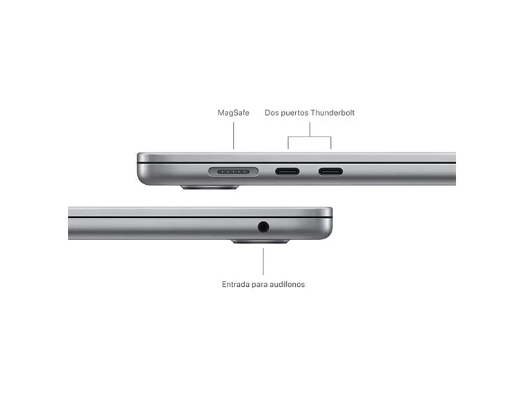 MACBOOK AIR M3 (CPU 8NUC Y GPU 10NUC) 16GB RAM 256GB SSD 15.3