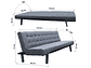 FUTÓN PARKER 3 CUERPOS GRIS - Miniatura 2