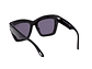 LENTES DE SOL LUNA NEGRO BRILLANTE POLARIZADOS TOM FORD - Miniatura 7