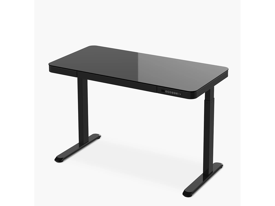 ESCRITORIO FORM DESIGN HOME OFFICE COSMO ELÉCTRICO NEGRO ACERO 1