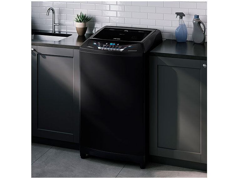 LAVADORA CARGA SUPERIOR FENSA PREMIUM CARE 21 21KG NEGRO 9