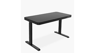 ESCRITORIO FORM DESIGN HOME OFFICE COSMO ELÉCTRICO NEGRO ACERO