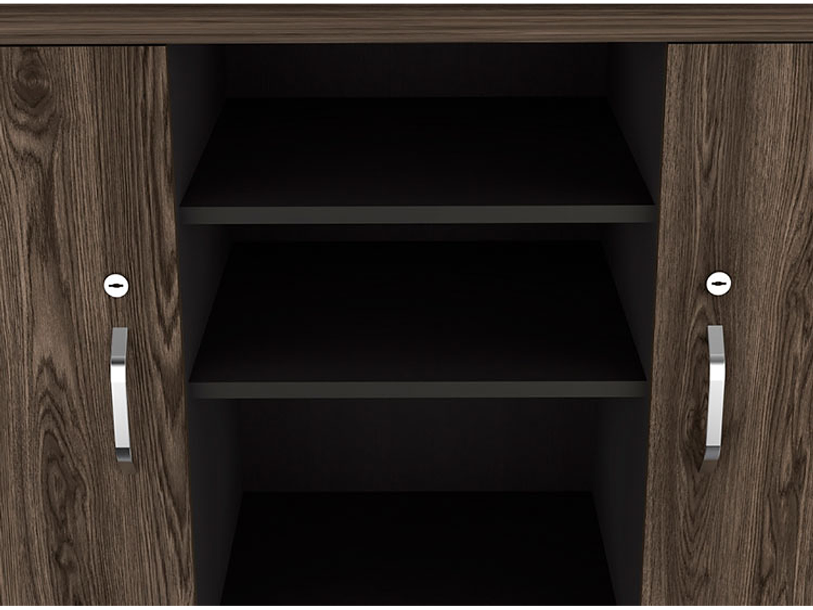 ESTANTE TUHOME HOME 4 REPISAS NEGRO 8