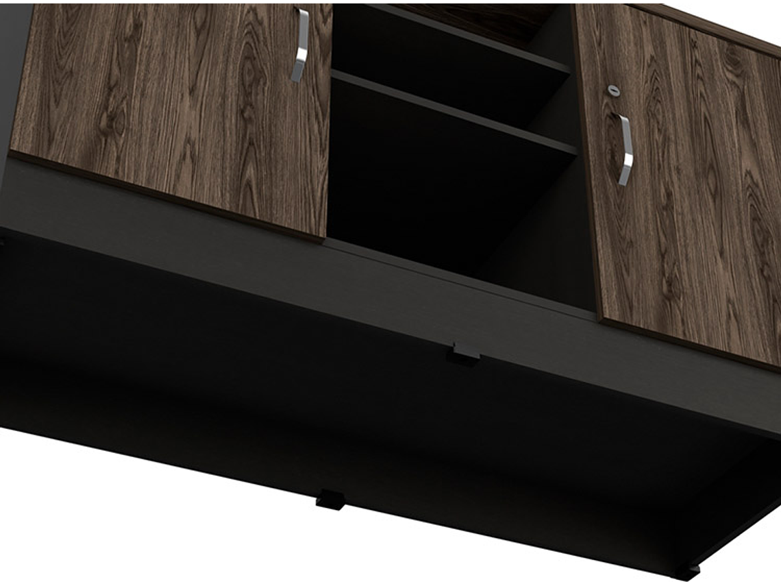 ESTANTE TUHOME HOME 4 REPISAS NEGRO 10