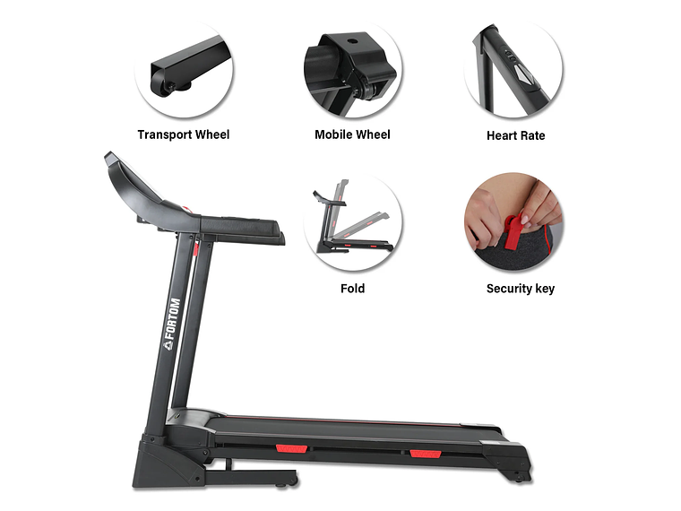 TROTADORA ELÉCTRICA BASKO FITNESS 3 ELITE 16 KM/H AUTOINCLINACION 2