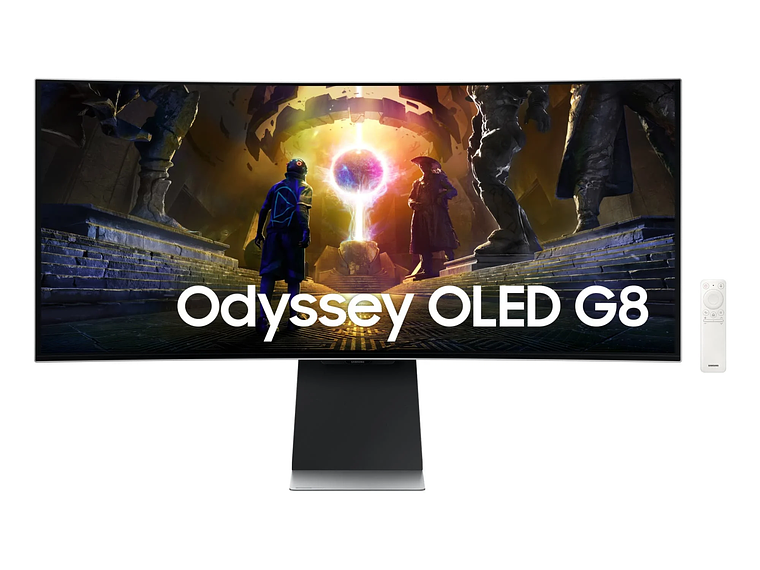 MONITOR SAMSUNG 34' G85SD ODYSSEY OLED G8 WQHD 175HZ GAMER CURVO 1
