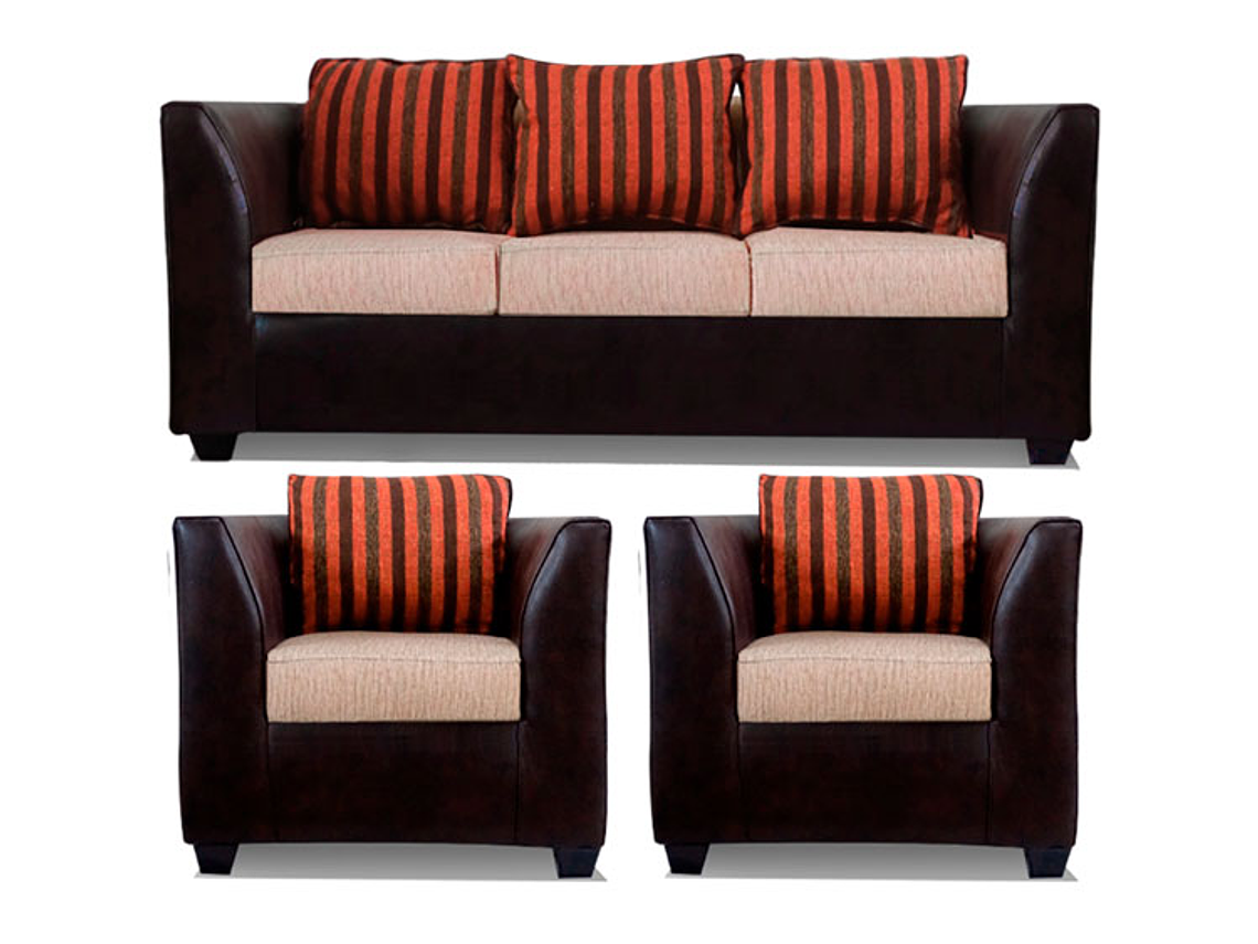 JUEGO DE LIVING ELEGANT DETAIL VALENTINO TELA PU 311 2