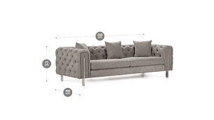 SOFÁ ROSEN ALLERTON 3.5 CUERPOS OSTRA