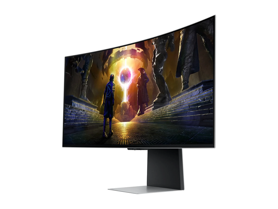 MONITOR SAMSUNG 34' G85SD ODYSSEY OLED G8 WQHD 175HZ GAMER CURVO 3