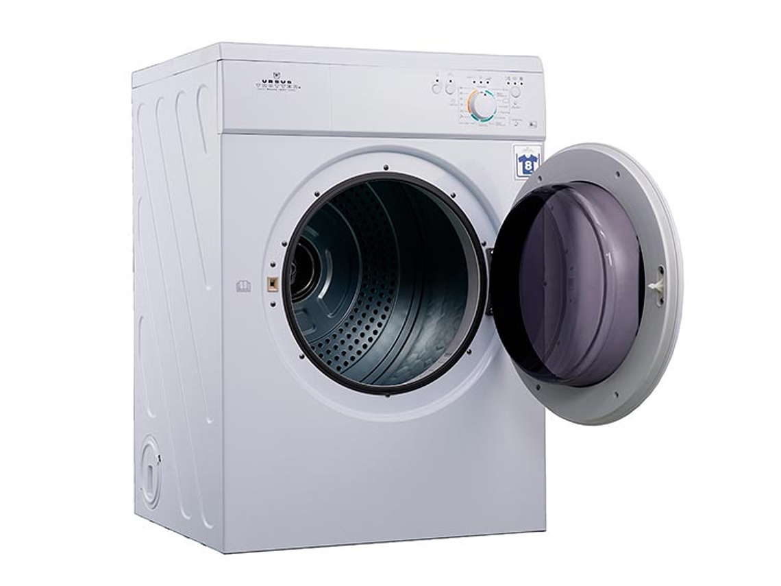 SECADORA DE ROPA POR VENTILACIÓN URSUS TROTTER UT VENT G8K-15P 8KG BLANCO 2