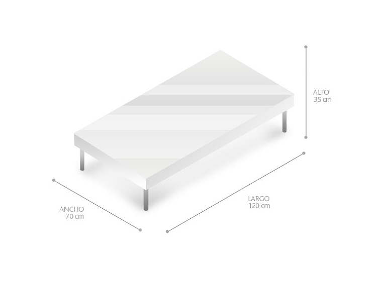 MESA DE CENTRO CLAVIJO DESIGN CLEAR HERRAJE 2