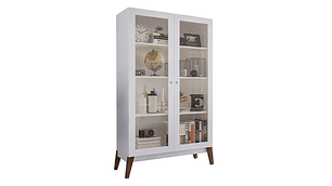 VITRINA BE DESIGN AMBER BLANCA 2P