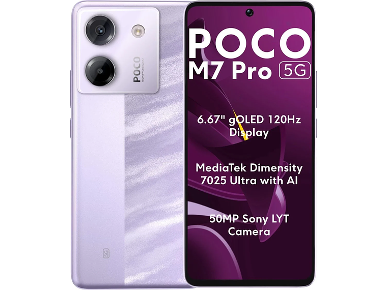 XIAOMI POCO M7 PRO 256GB 8GB RAM 5G DUAL SIM 3