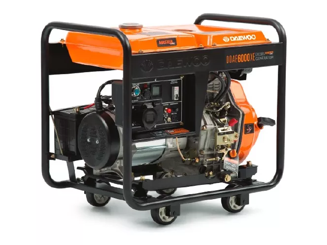 GENERADOR ELECTRICO 5 KW DIESEL 4 TIEMPOS DAEWOO DDAE6000XE 1