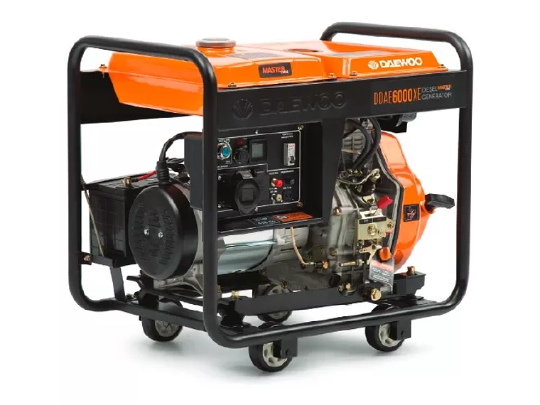 GENERADOR ELECTRICO 5 KW DIESEL 4 TIEMPOS DAEWOO DDAE6000XE 1