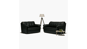 LIVING CABURGA 3-2CPOS NEGRO