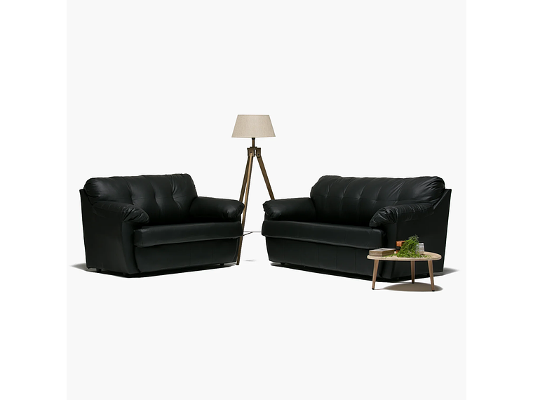 LIVING CABURGA 3-2CPOS NEGRO 1