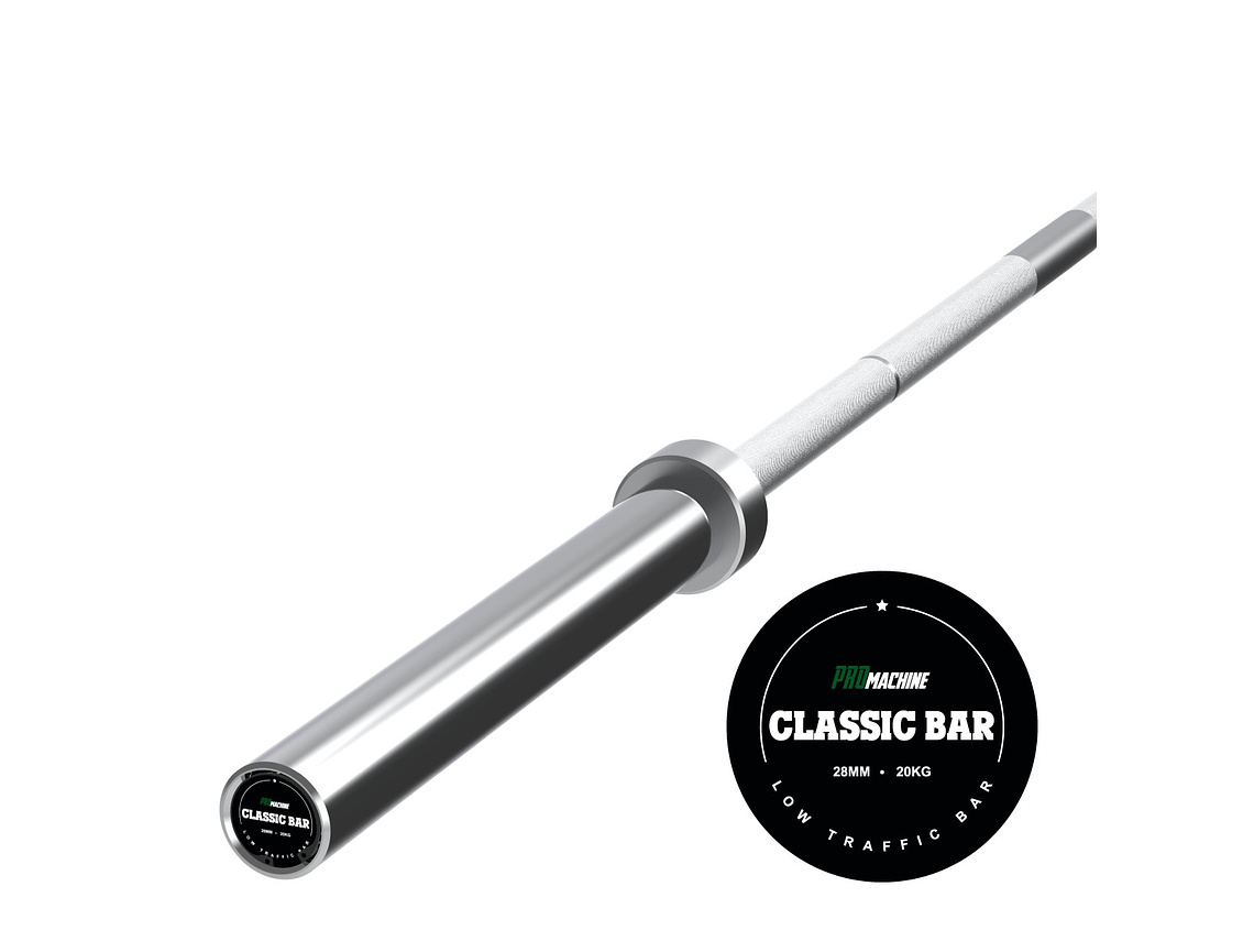 Barra Olímpica 20kg Classic Serie | PROmachine 1