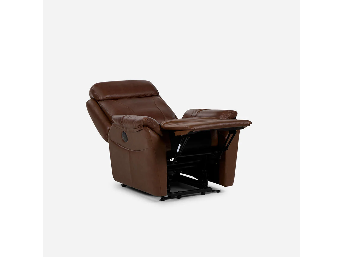 BERGERE ROSEN KLIMT ELÉCTRICO CON ALZADOR CUERO MARRÓN 5