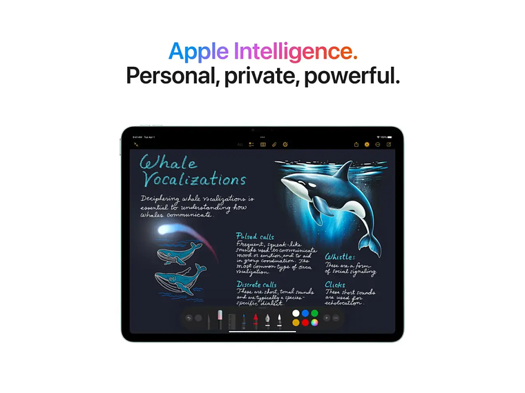 APPLE IPAD AIR DE 11' CON CHIP M3 Y WIFI 128 GB STARLIGHT 5