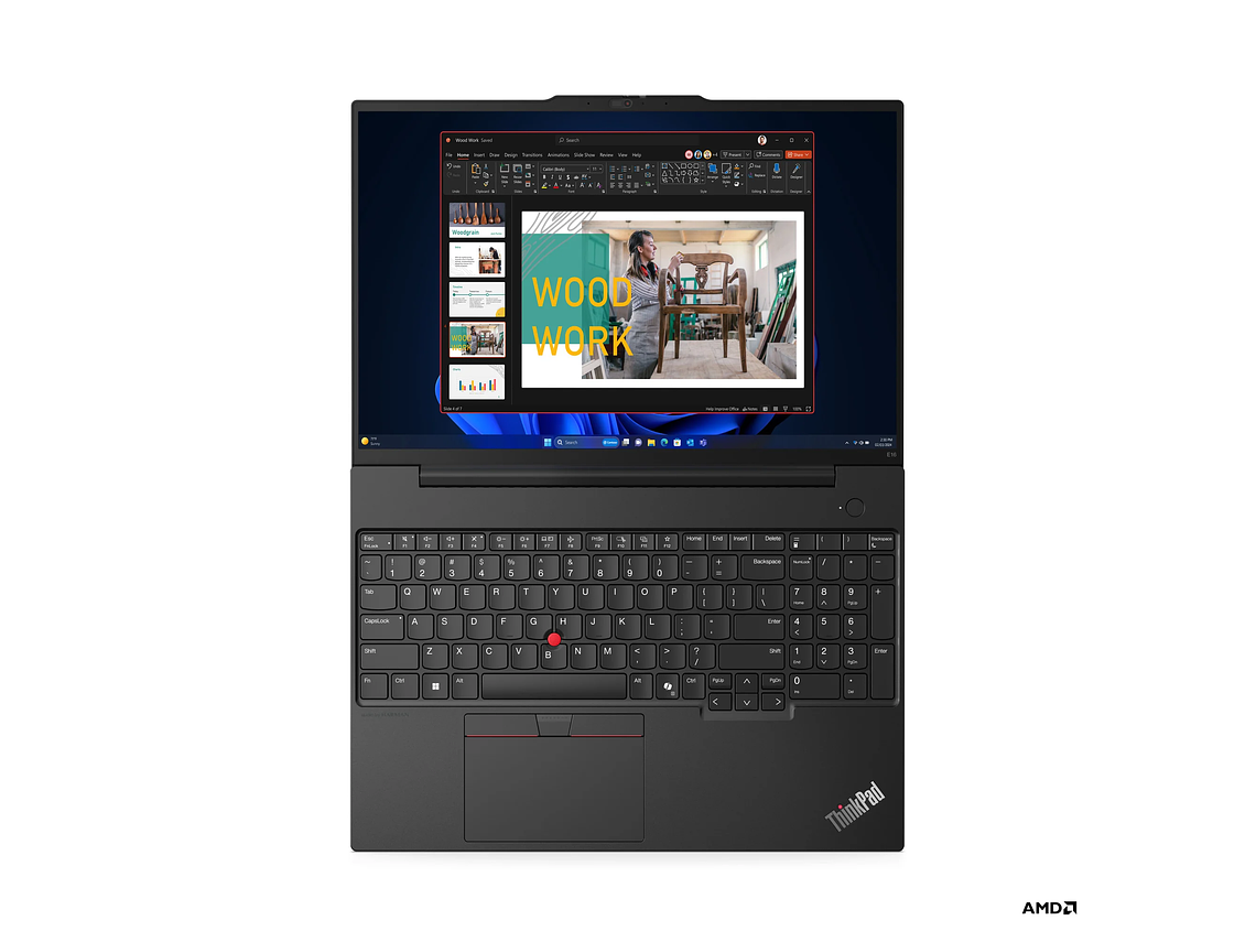 NOTEBOOK THINKPAD E16 2DA GEN AMD RYZEN 5 16GB RAM 512GB SSD 16' WUXGA W11 PRO 5