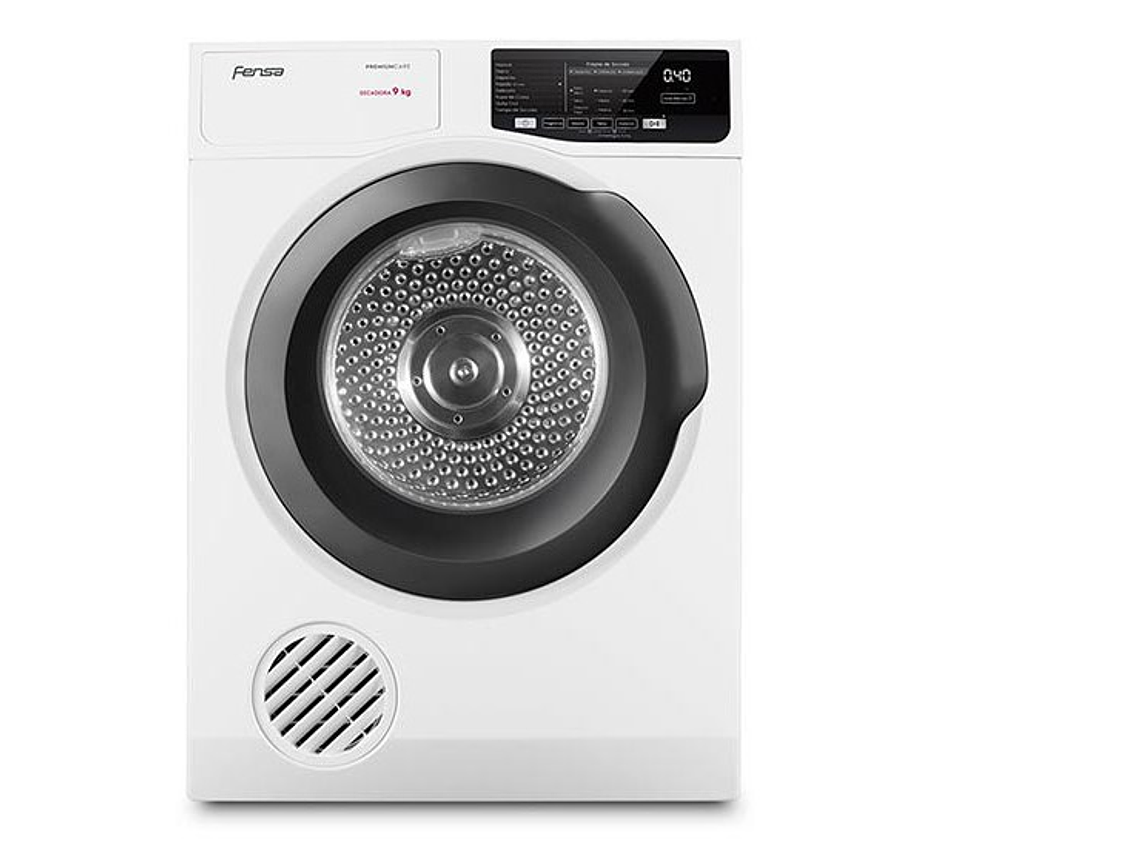 SECADORA DE ROPA POR VENTILACIÓN FENSA PREMUM CARE 9D 9KG BLANCO 1