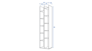SET CIC CLOSET TRANCURA + LIBRERO SUCRE