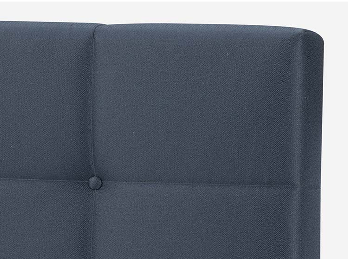 JUEGO DE DORMITORIO ROSEN CAMA EUROPEA INDIE 1 PLAZA + SET ISSEY AZUL 6