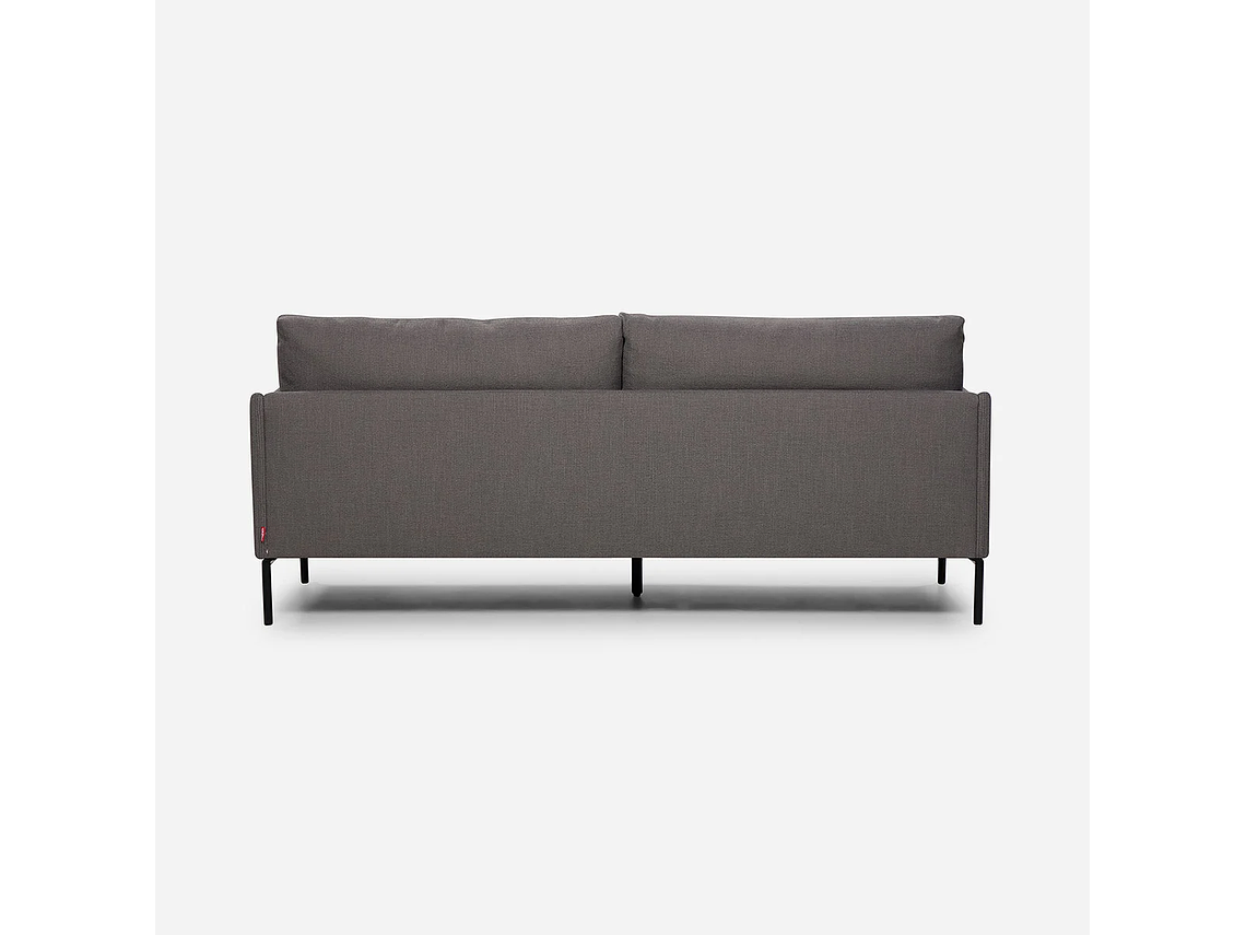 SOFÁ ROSEN 3 CUERPOS / TABLERO TERCIADO GRIS THAMOVA TELA OSCURO 3