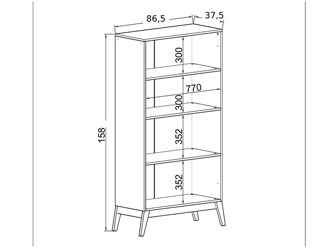  VITRINA BE DESIGN AMBER CAFE NEGRO 2P 2