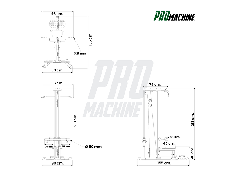   Polea Alta Remo ZR Series | PROmachine 2