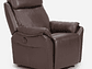 BERGERE ROSEN KLIMT CUERO CAFÉ ELÉCTRICO CON ALZADOR - Miniatura 4