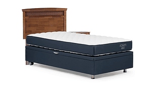 JUEGO DE DORMITORIO ROSEN CAMA BOXET UPLINE 1 PLAZA + SET VENETO