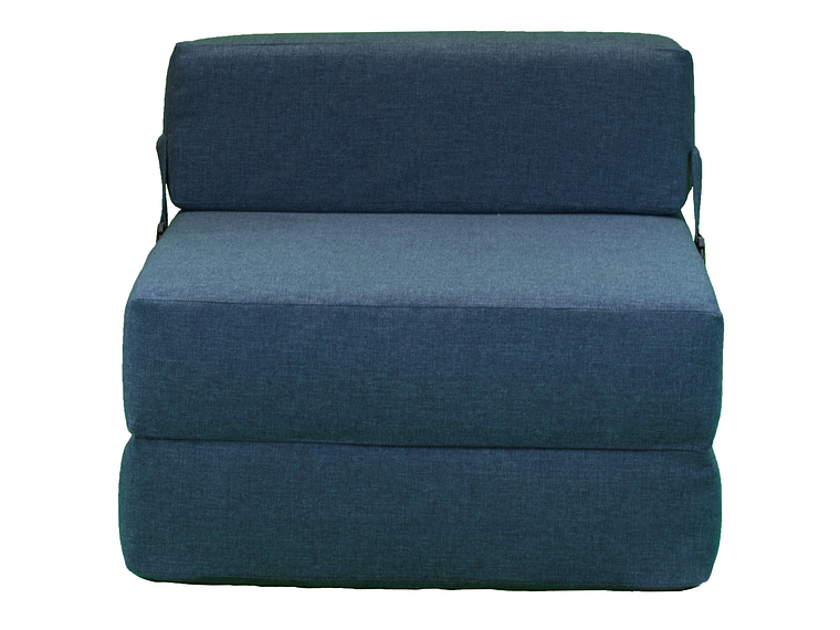 SOFÁ GAEX ESPUMA LINO AZUL CAMA 7